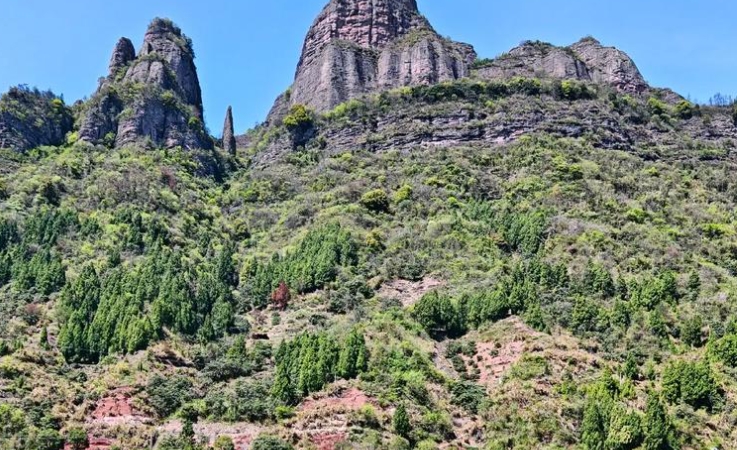 秋日红叶地图：南山植物园+巫山小三峡+黔江芭拉胡徒步路线缩略图